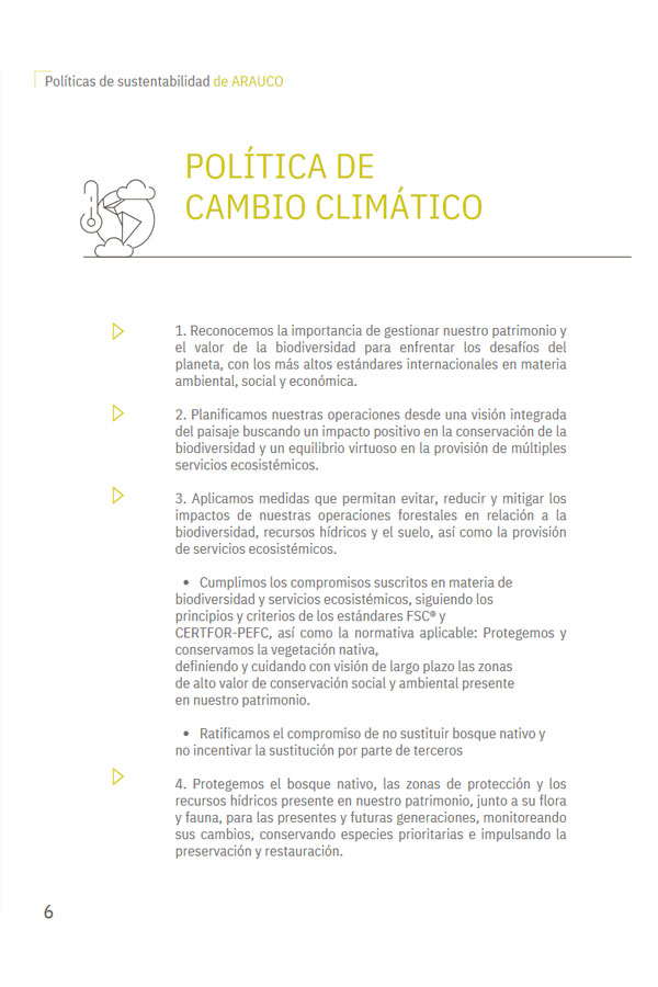 Política de Cambio Climático