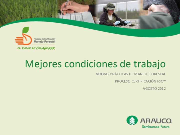 Nuevas Prácticas Condiciones de Trabajo