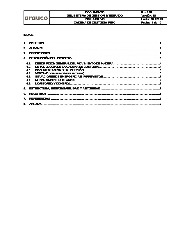Cadena de Custodia FSC® (IF-080 V17 06.2022)