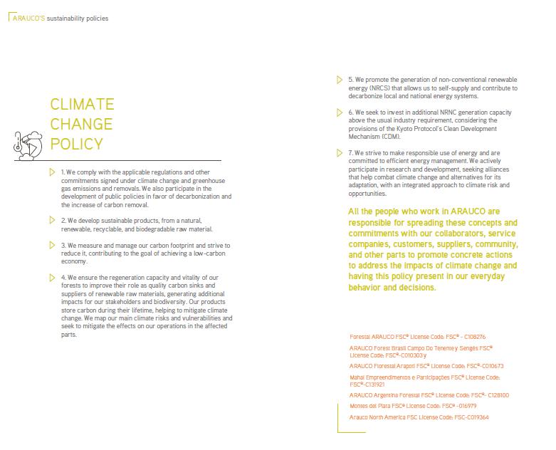 Política De Cambio Climático